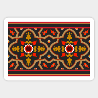 Ethnic geometric pattern Sticker